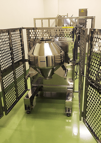 容器回転式混合機