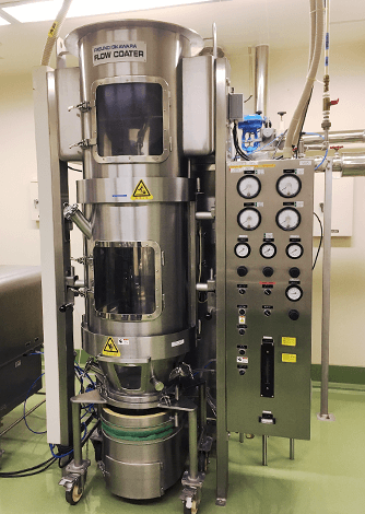 流動層造粒コーティング機