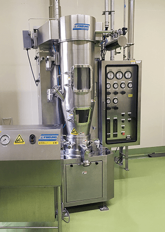 複合型流動層造粒 コーティング機