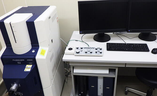 EDX付き電子顕微鏡